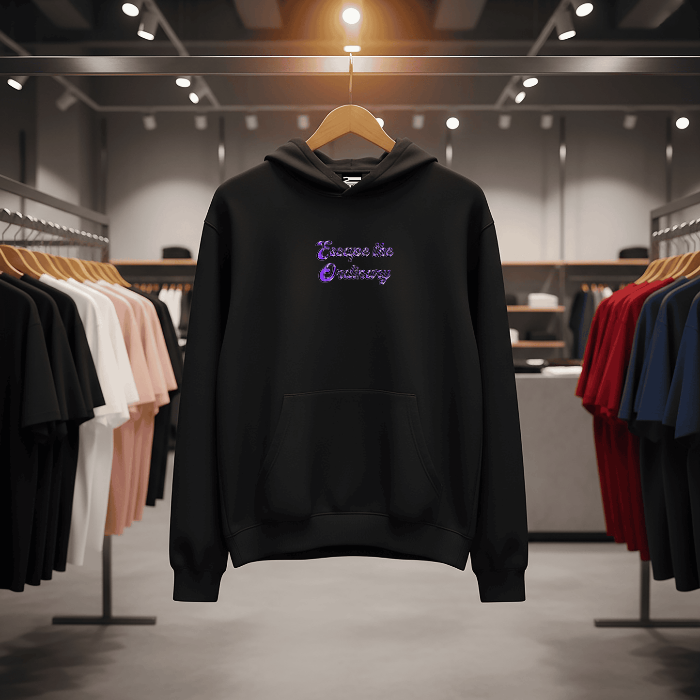 Felpa Over Plus-Liquid Logo