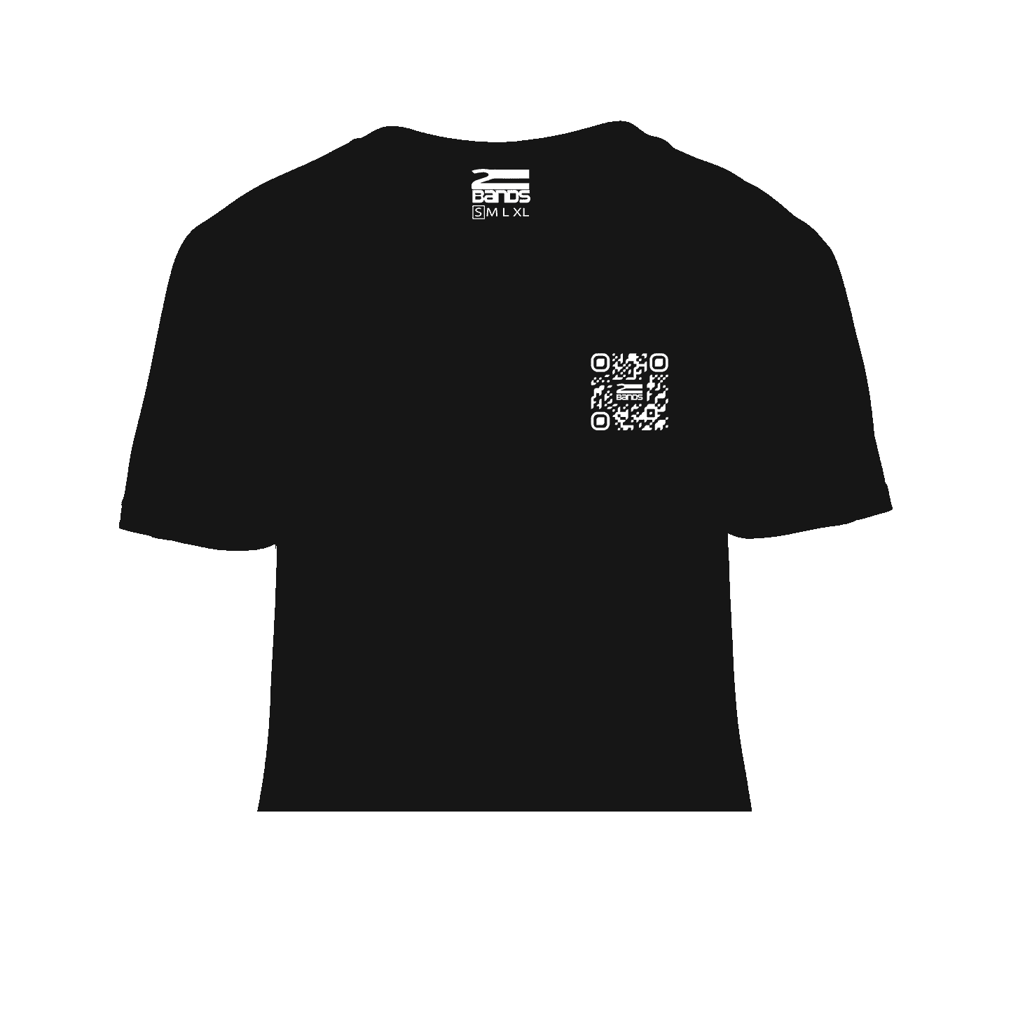 T-shirt crop qr code