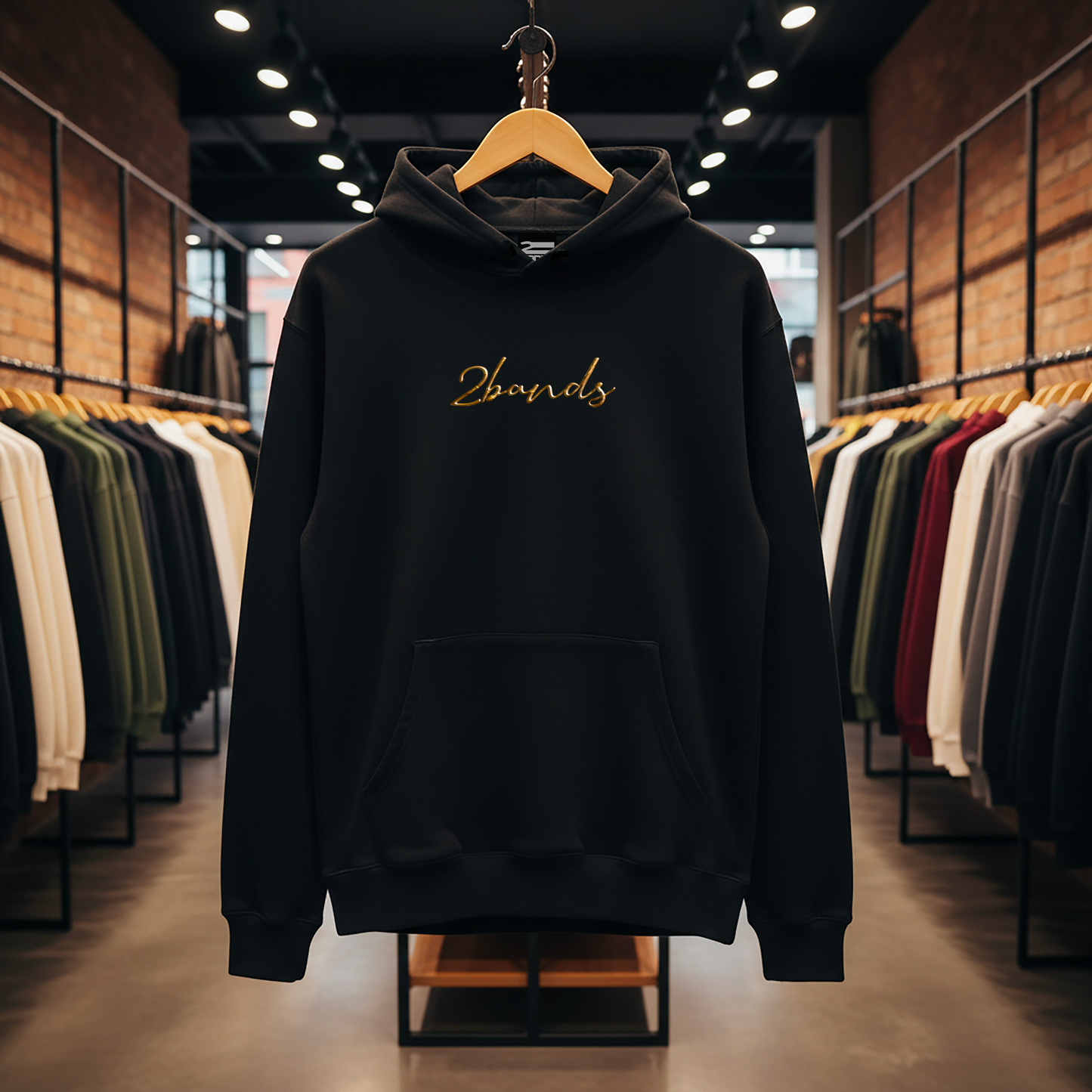 Felpa Over- Firma Oro