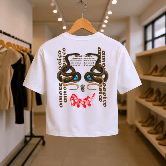 T-shirt drop amore tossico