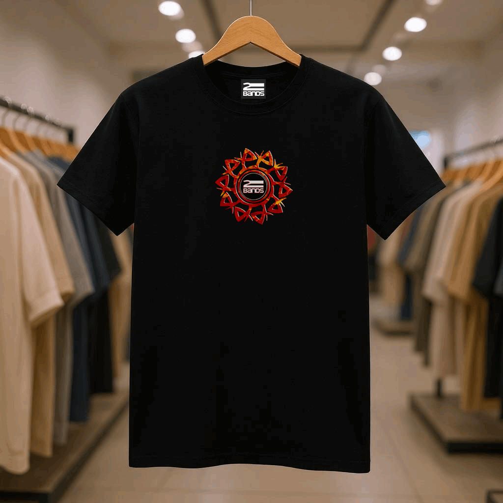 T-shirt tribale fuoco