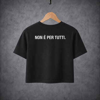 T-shirt crop Manifesto