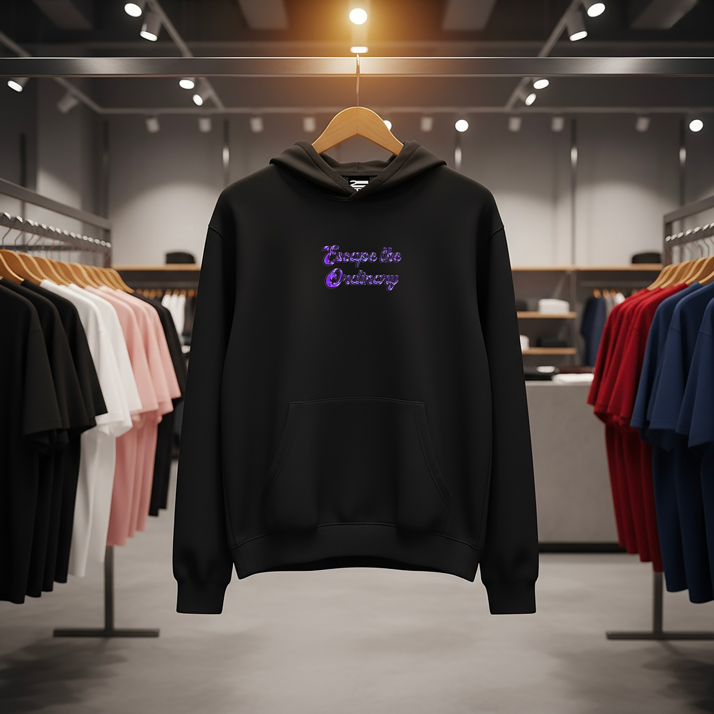 Felpa Over Plus-Liquid Logo