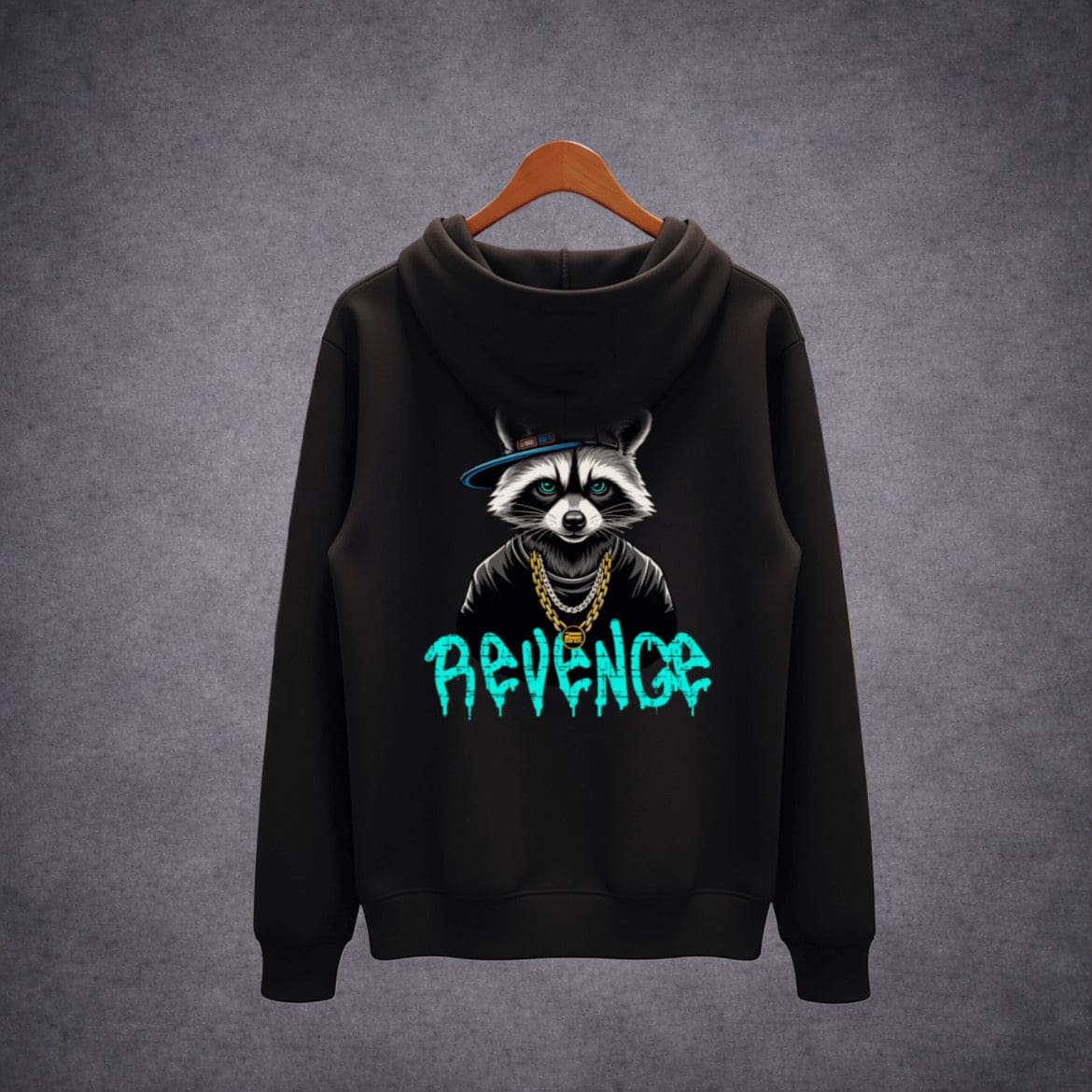 Felpa Over Plus-Revenge