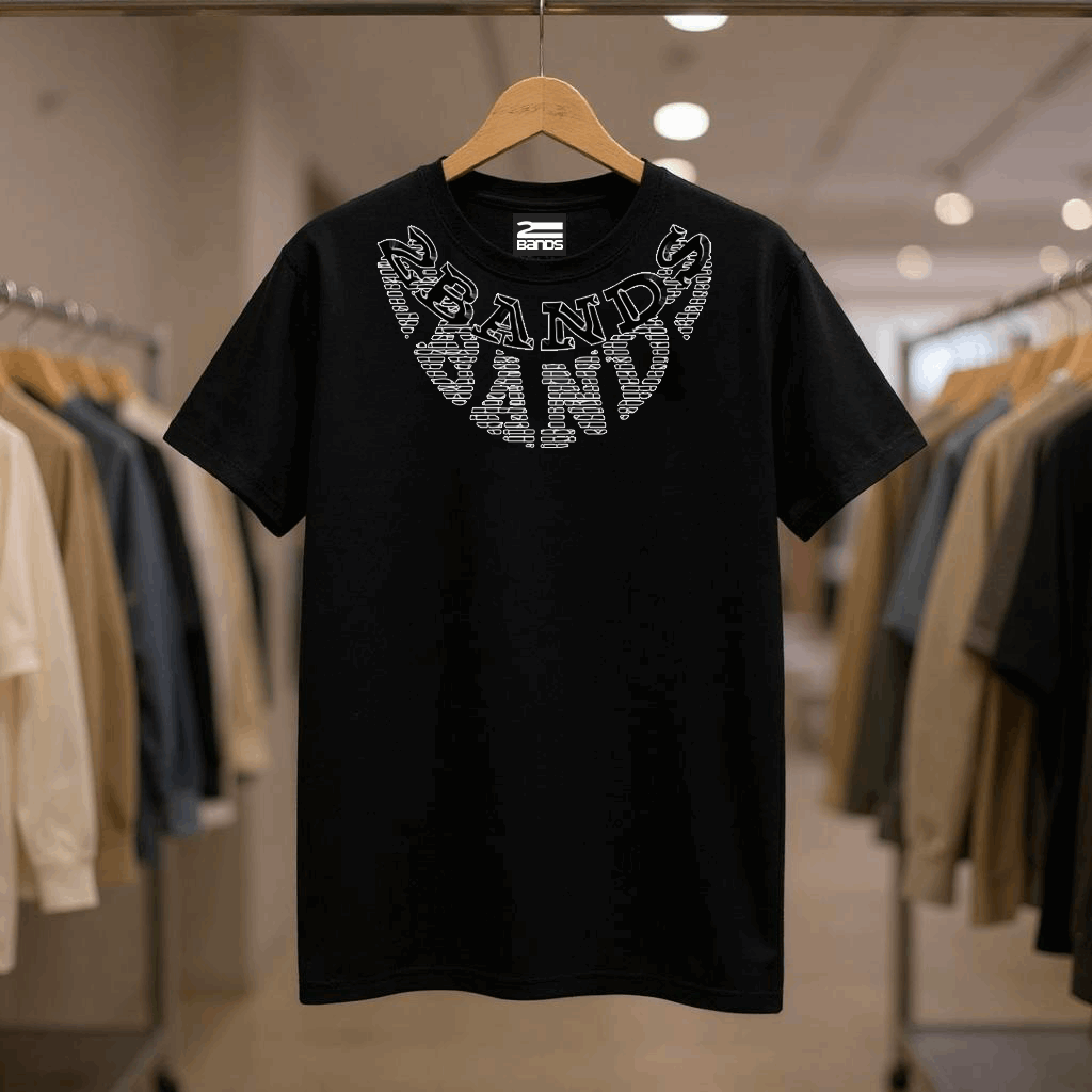 T-shirt double chain future