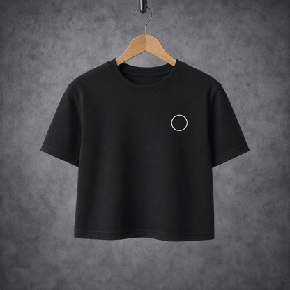 T-shirt crop Manifesto