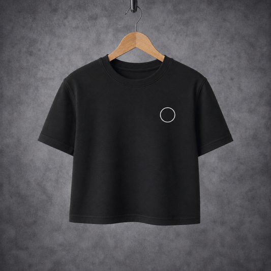 T-shirt crop Manifesto