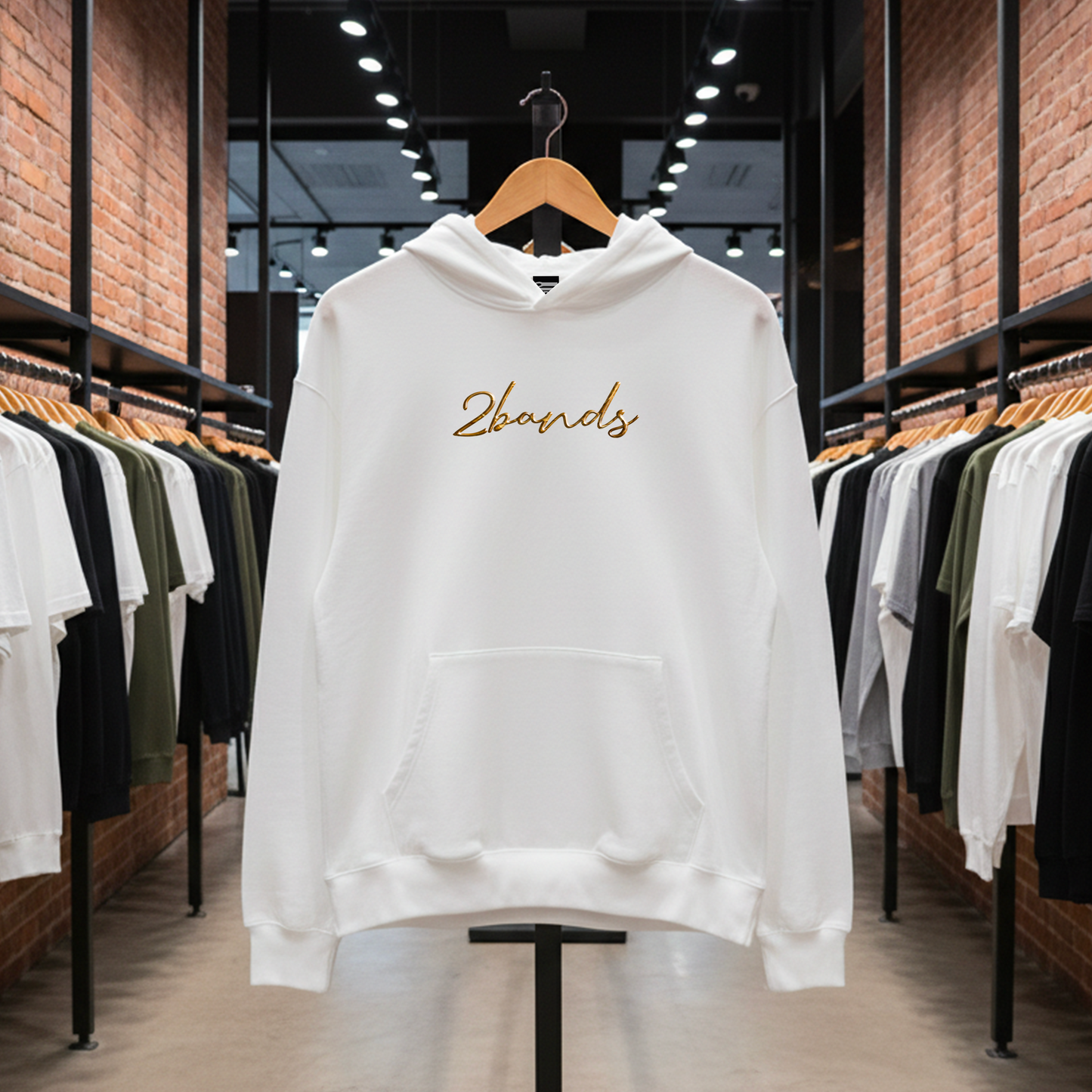 Felpa Over- Firma Oro