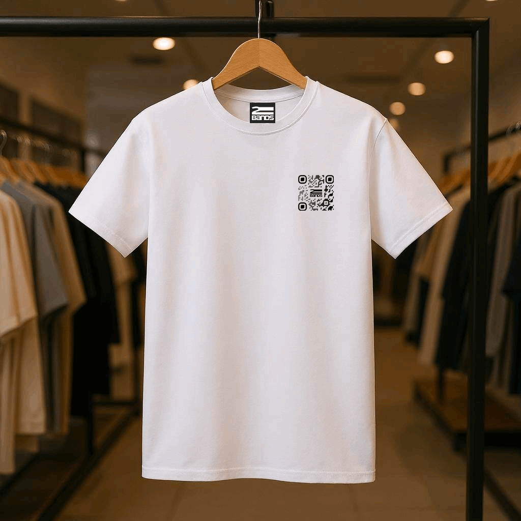 T-shirt qr code