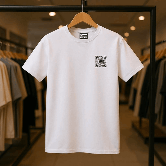 T-shirt qr code