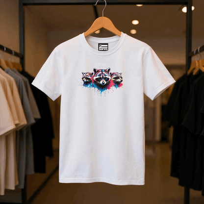 T-shirt raccoons